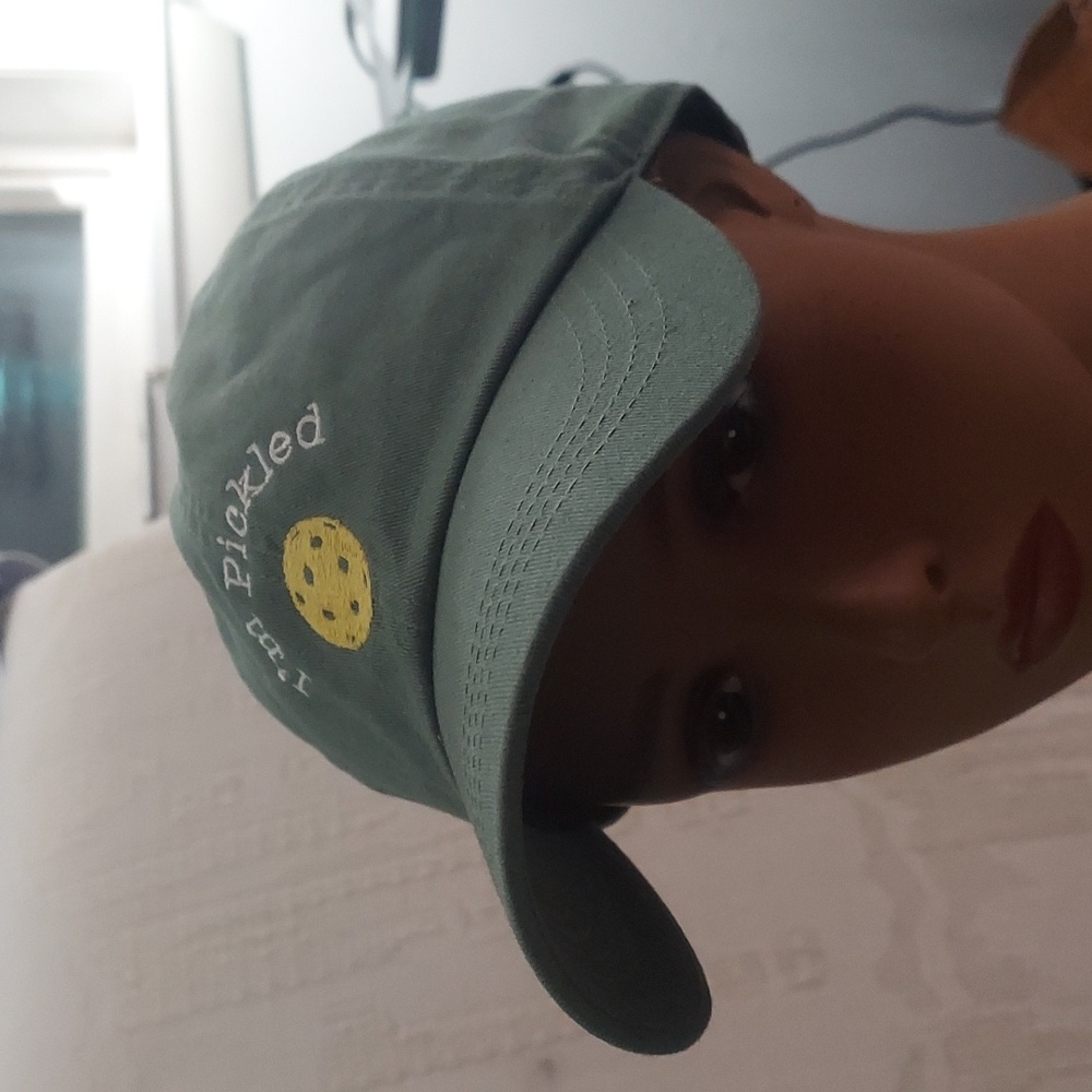 I'm Pickled Baseball Cap Hat Pine Green Nwt